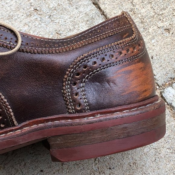 Allen Edmonds Strandmok Brogue Leather Dress Shoes - Picture 16 of 16